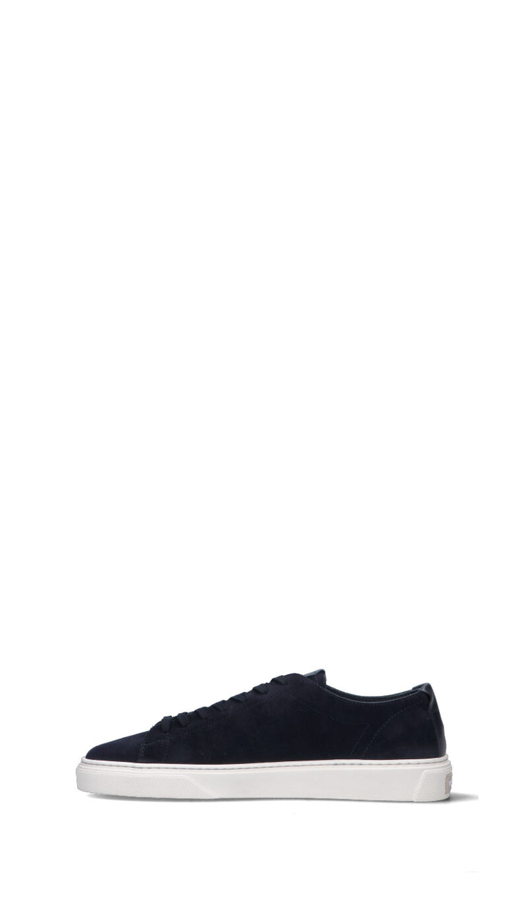 WOOLRICH Sneaker uomo blu in suede