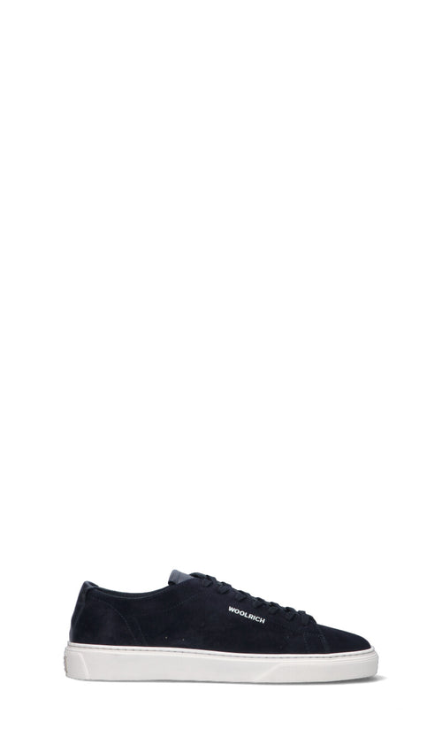 WOOLRICH Sneaker uomo blu in suede