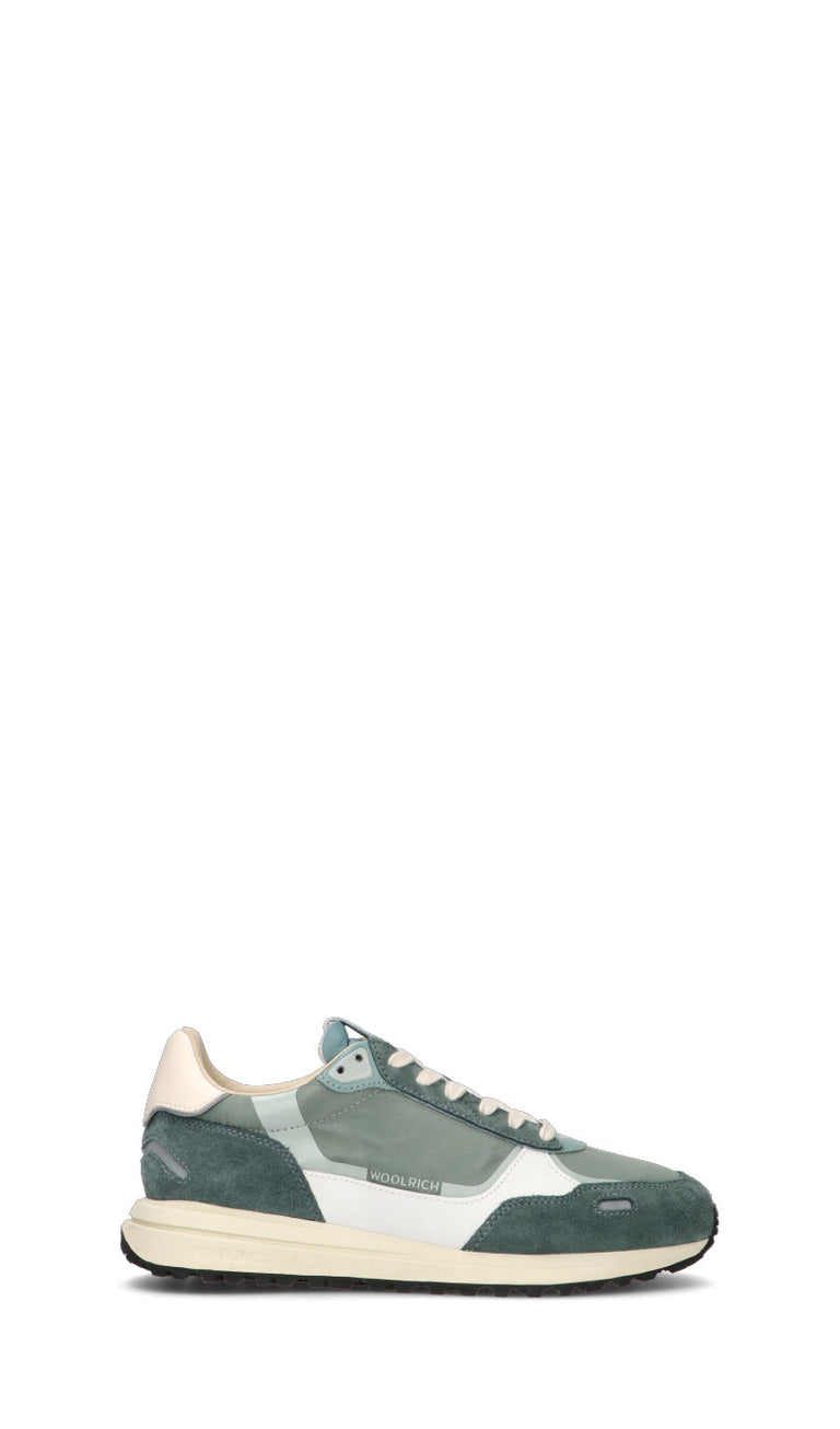 WOOLRICH Sneaker uomo bianca/verde