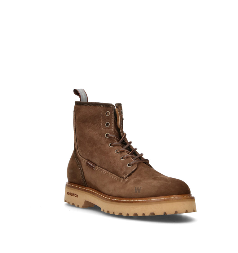 WOOLRICH Polacco uomo testa di moro in nabuk