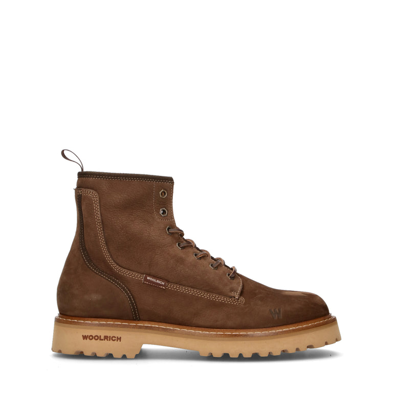 WOOLRICH Polacco uomo testa di moro in nabuk