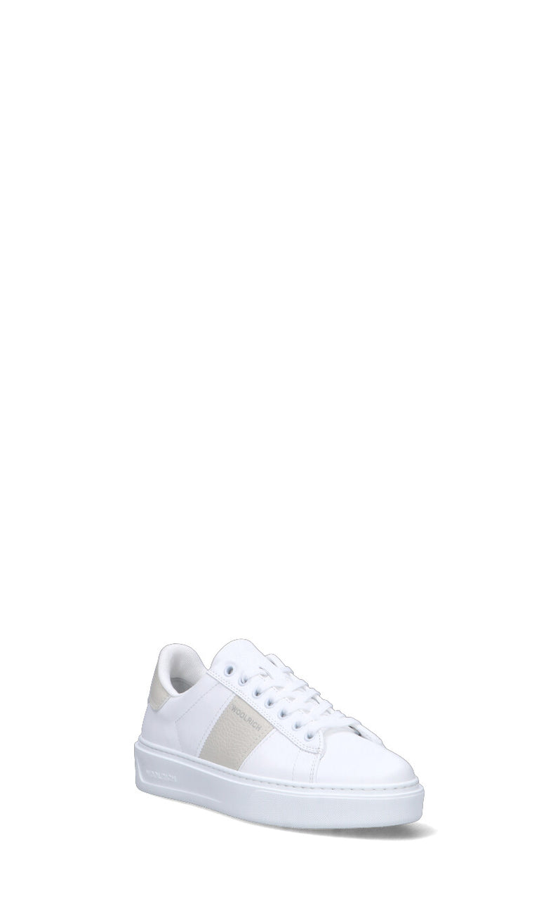 WOOLRICH - CLASSIC COURT Sneaker donna bianca