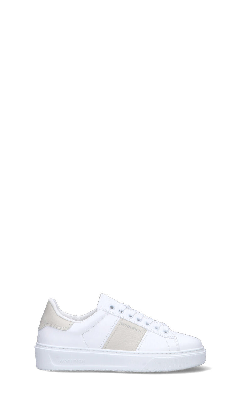 WOOLRICH - CLASSIC COURT Sneaker donna bianca