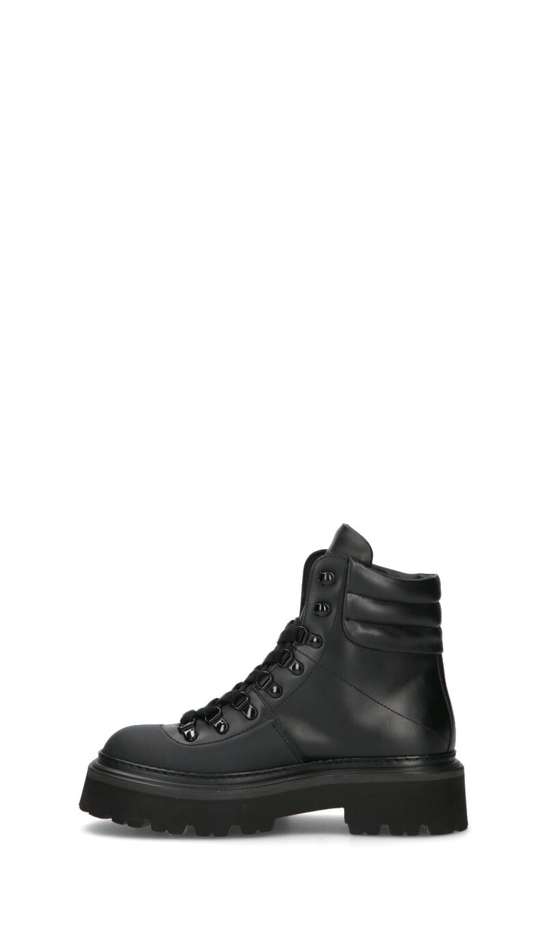 WOOLRICH polacco donna nero in pelle
