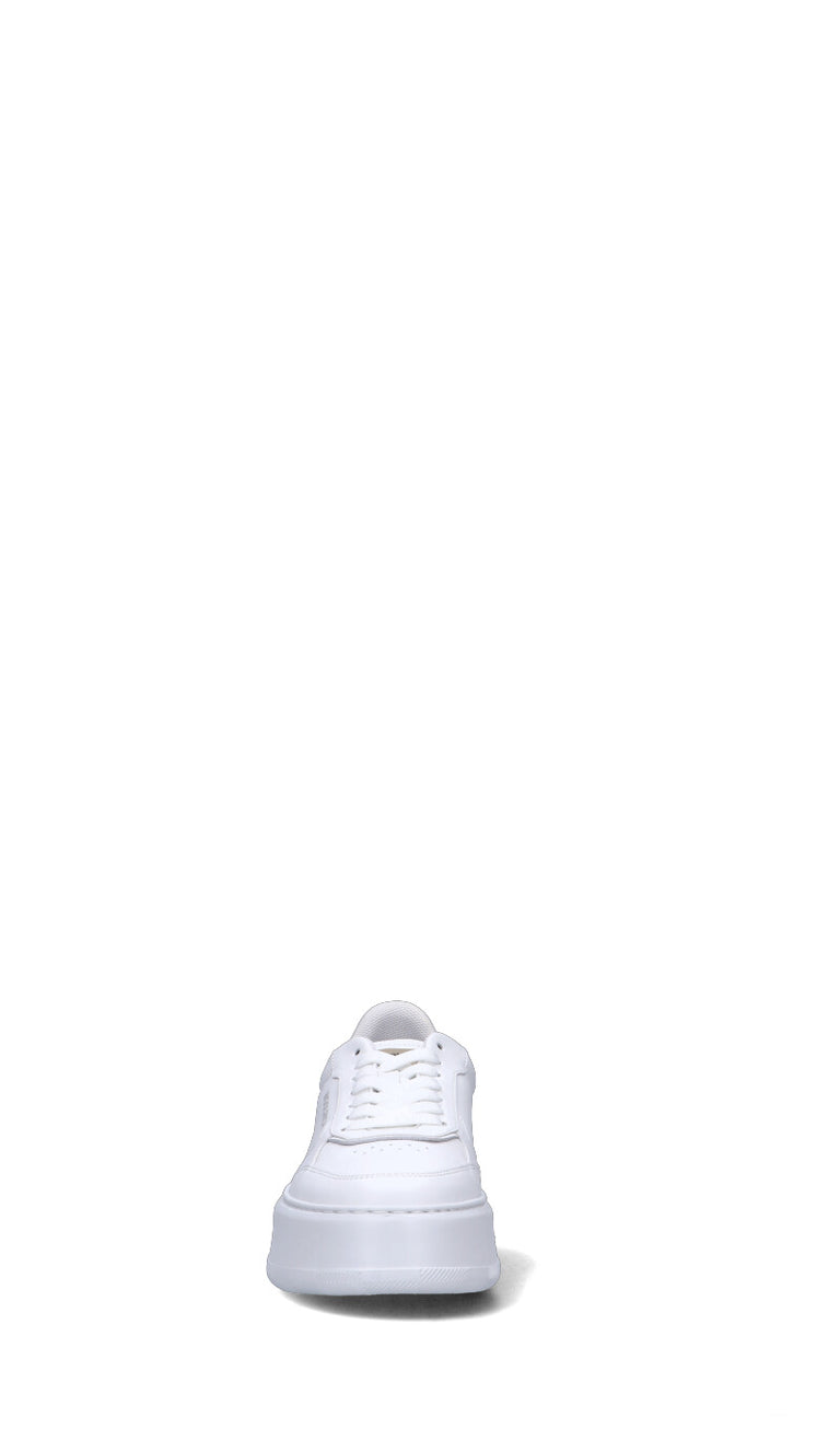 WOOLRICH Sneaker donna bianca in pelle