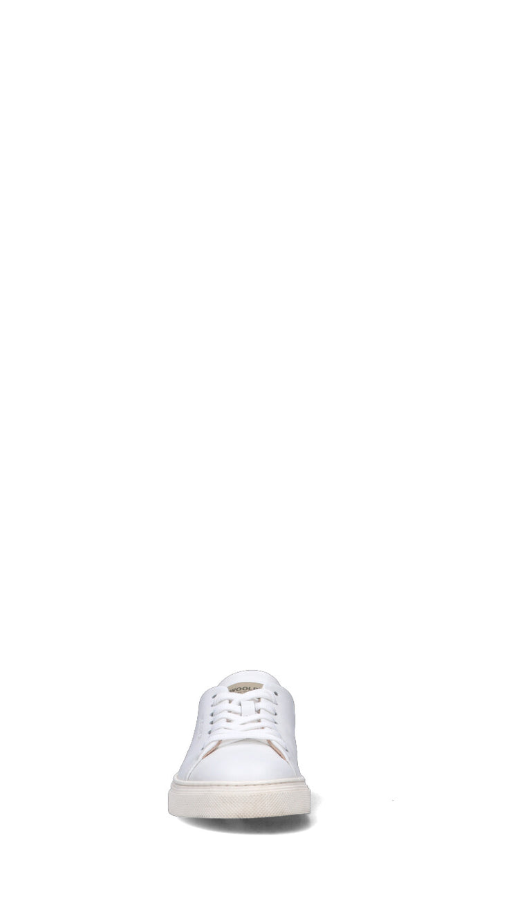 WOOLRICH Sneaker donna bianca in pelle