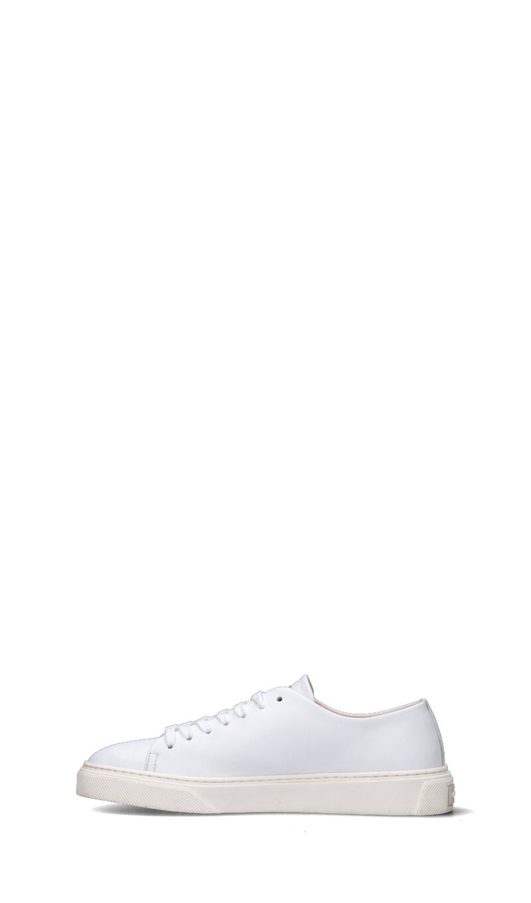 WOOLRICH Sneaker donna bianca in pelle