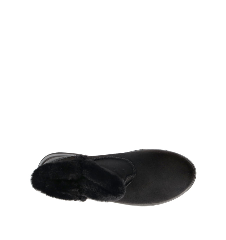 INBLU Stivaletto pelo donna nero