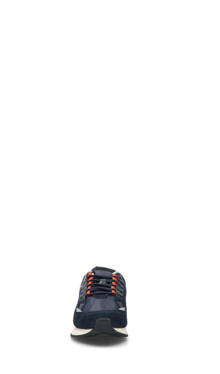 NORTH SAILS Sneaker uomo blu/arancio in pelle