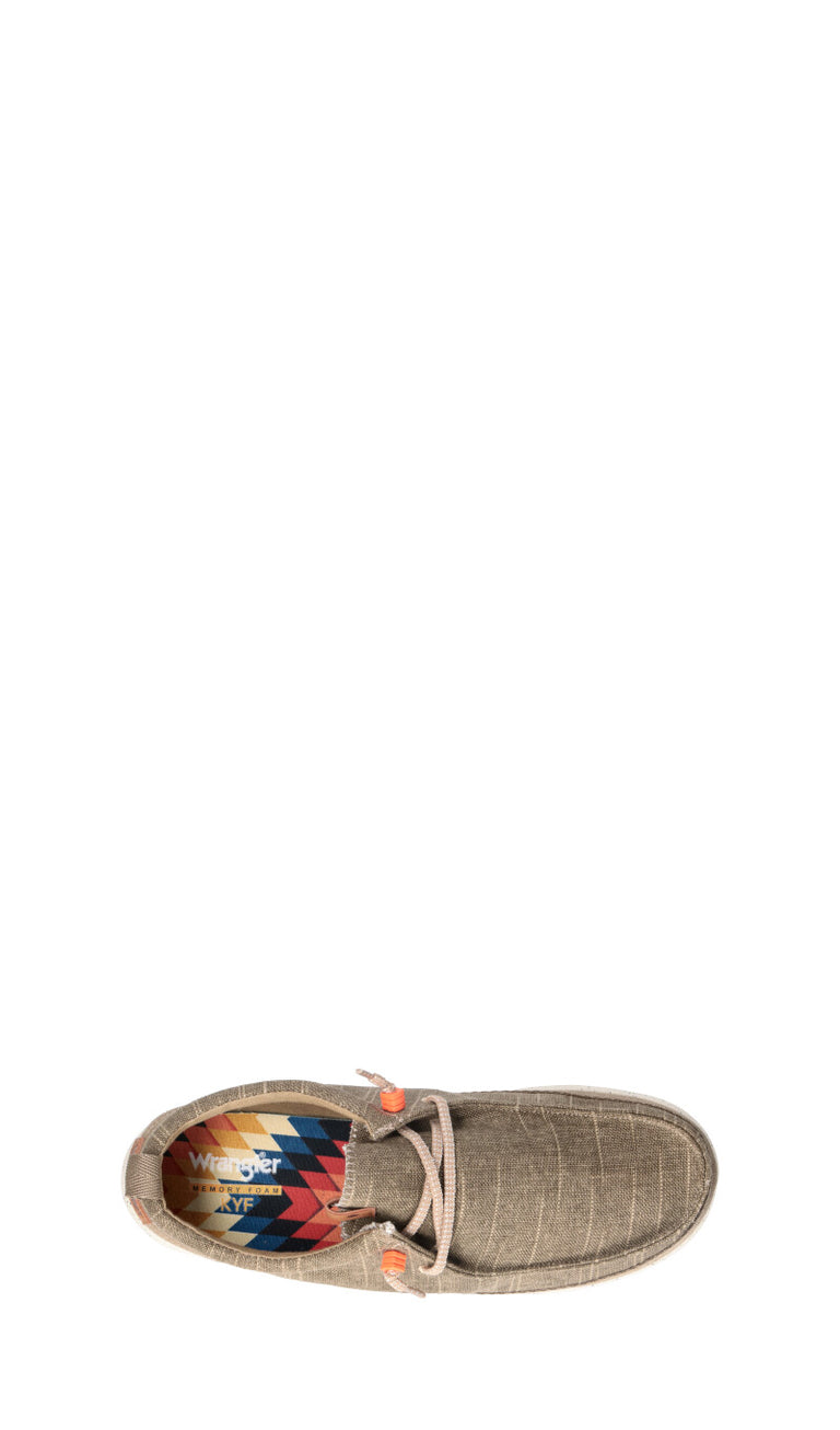 WRANGLER Scarpa Barca uomo beige