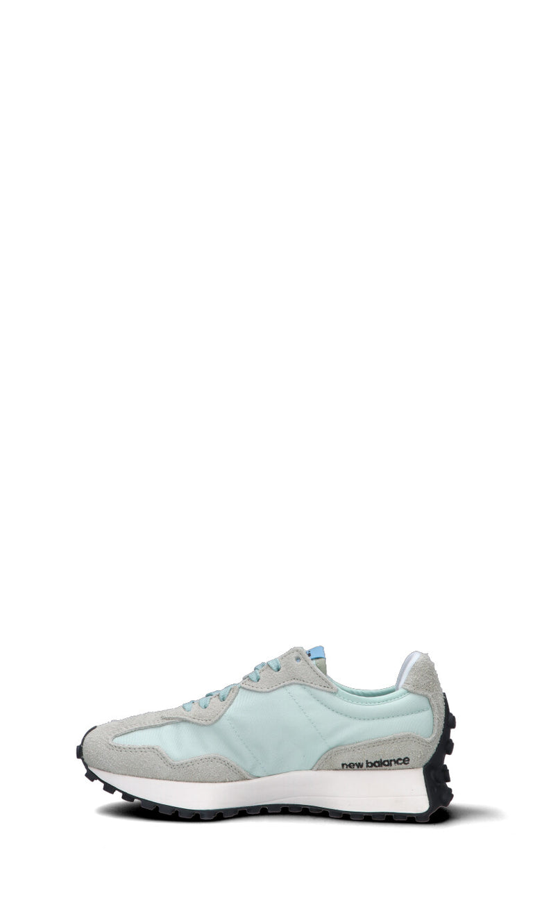 NEW BALANCE Sneaker donna azzurra/nera/grigia in suede