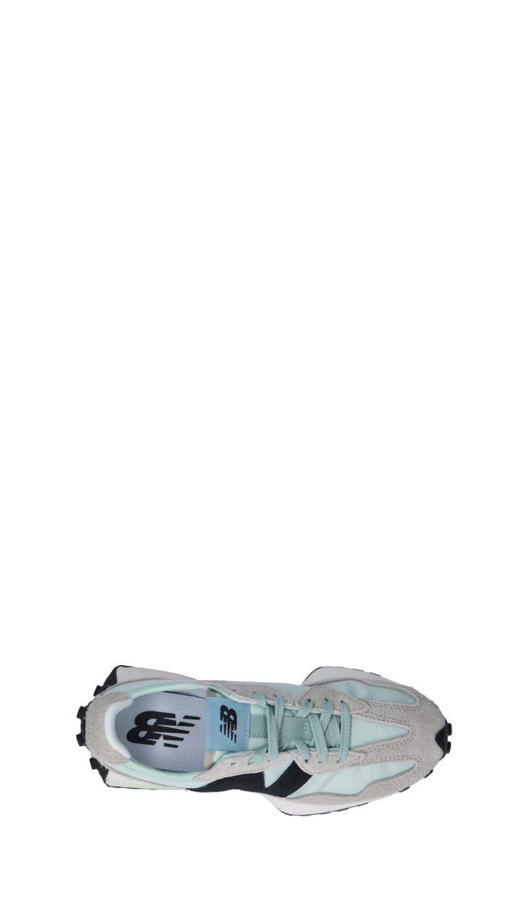 NEW BALANCE Sneaker donna azzurra/nera/grigia in suede