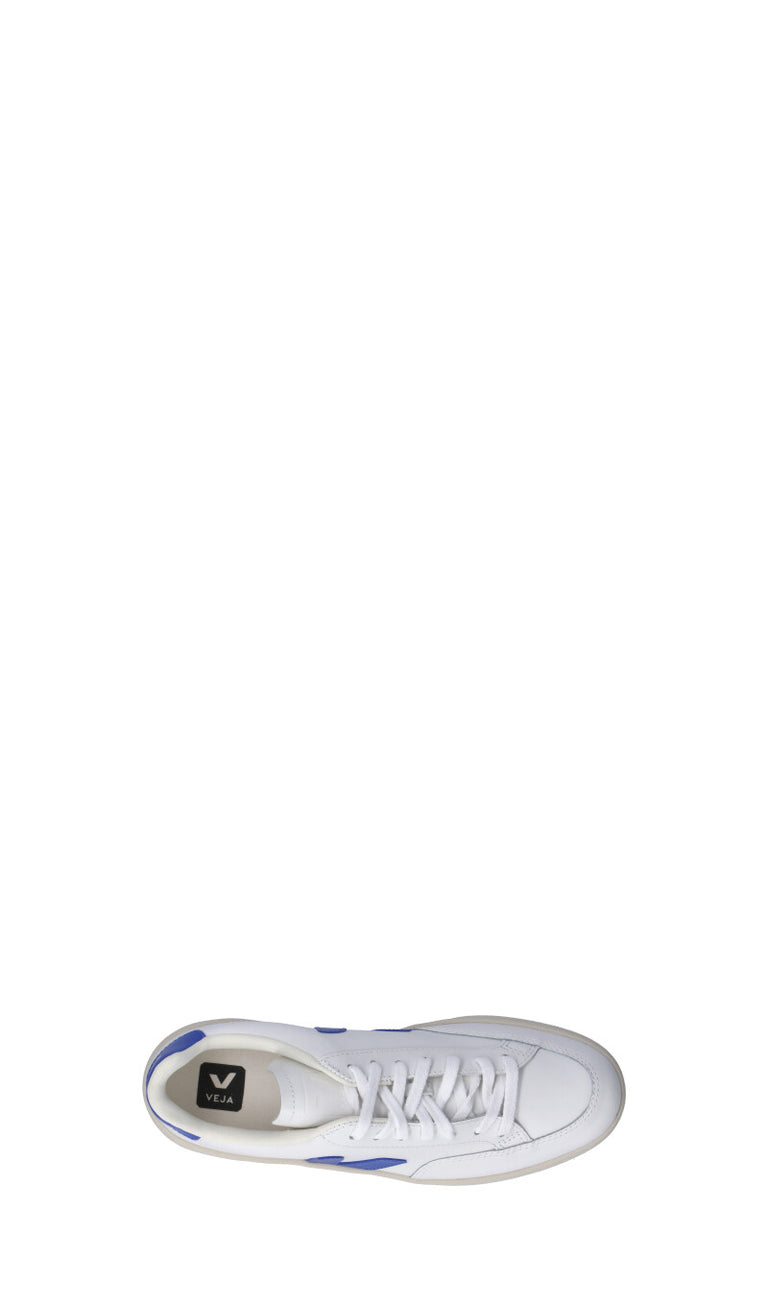 VEJA Sneaker uomo bianca/blu in pelle