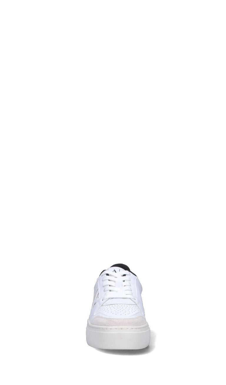 ARMANI EXCHANGE Sneaker donna bianca/oro in pelle