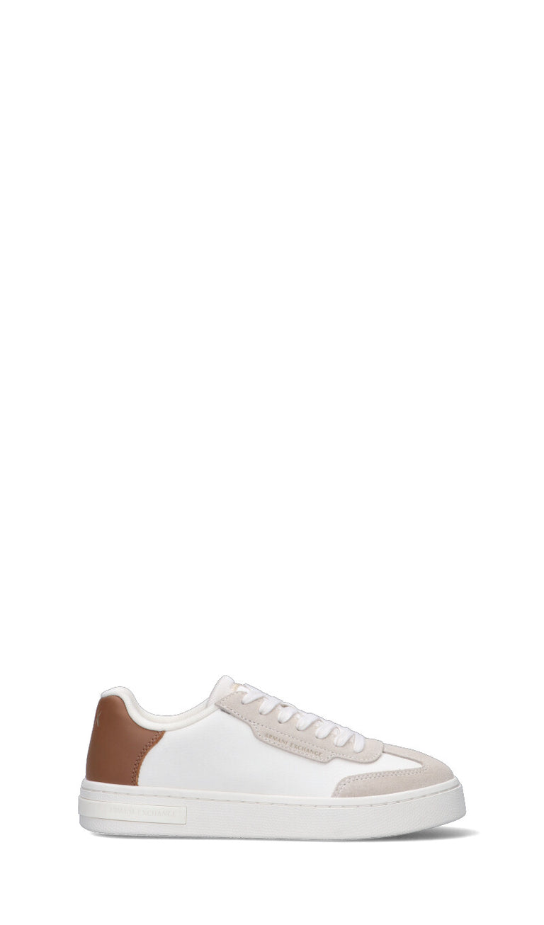 ARMANI EXCHANGE Sneaker donna bianca/marrone