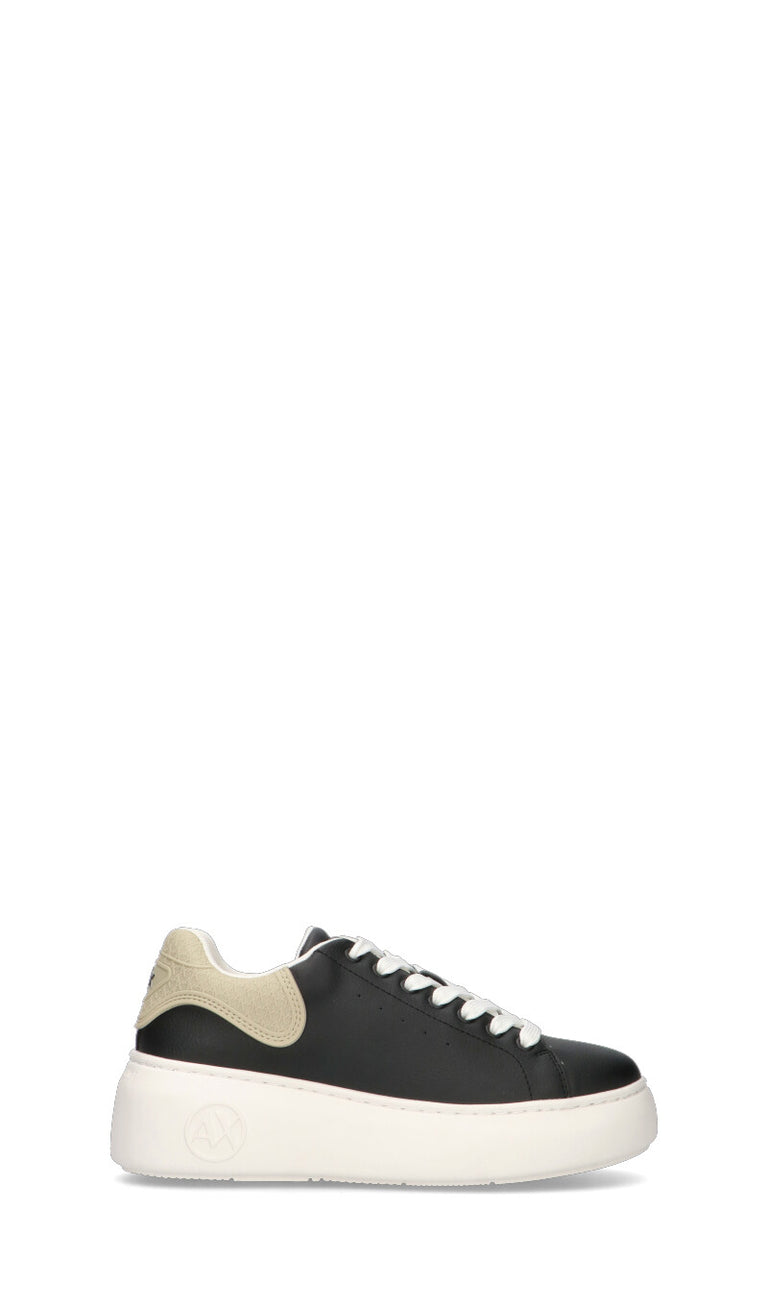ARMANI EXCHANGE Sneaker donna nera/beige