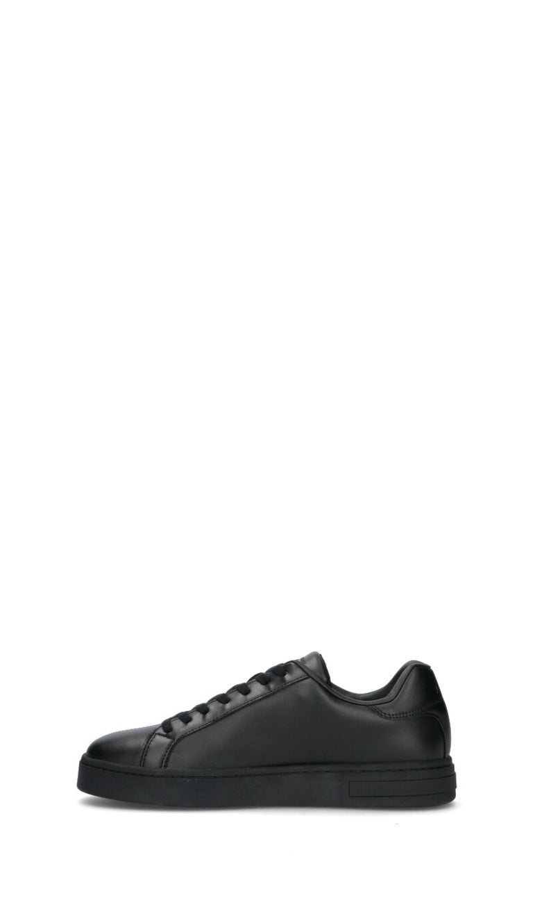 ARMANI EXCHANGE Sneaker uomo nera in pelle