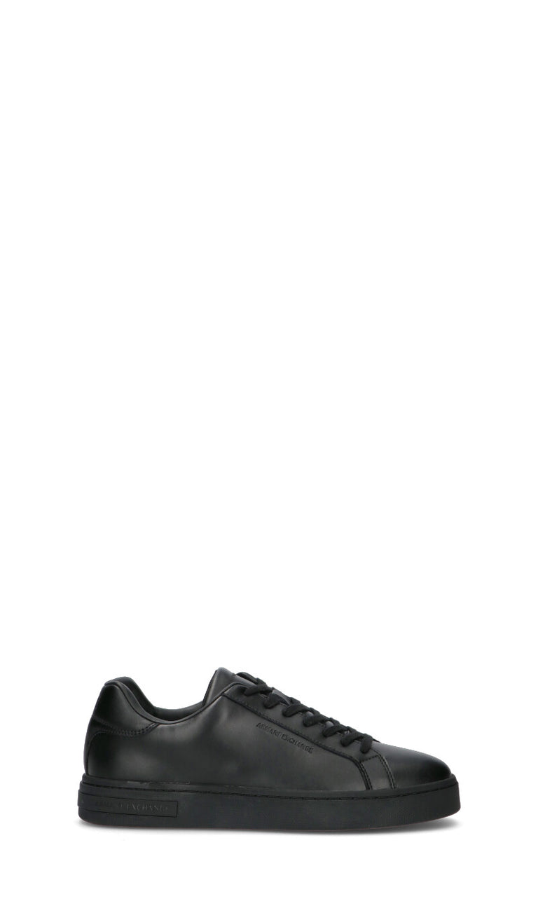 ARMANI EXCHANGE Sneaker uomo nera in pelle