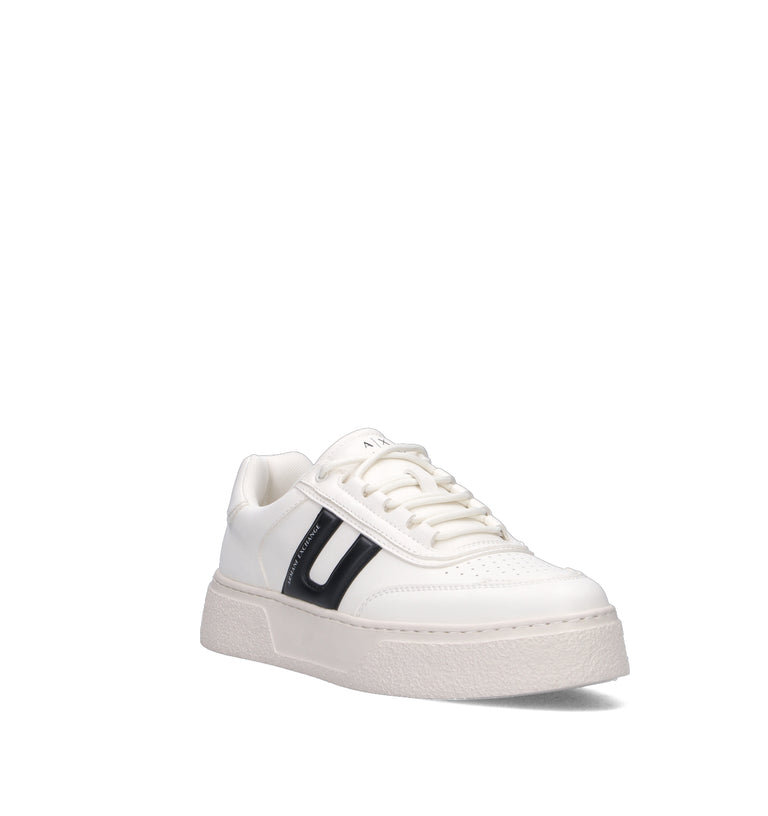 ARMANI EXCHANGE Sneaker uomo bianca/nera