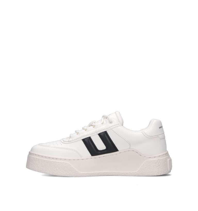 ARMANI EXCHANGE Sneaker uomo bianca/nera