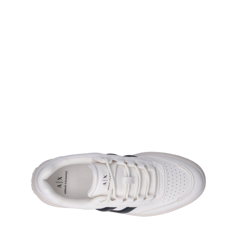 ARMANI EXCHANGE Sneaker uomo bianca/nera