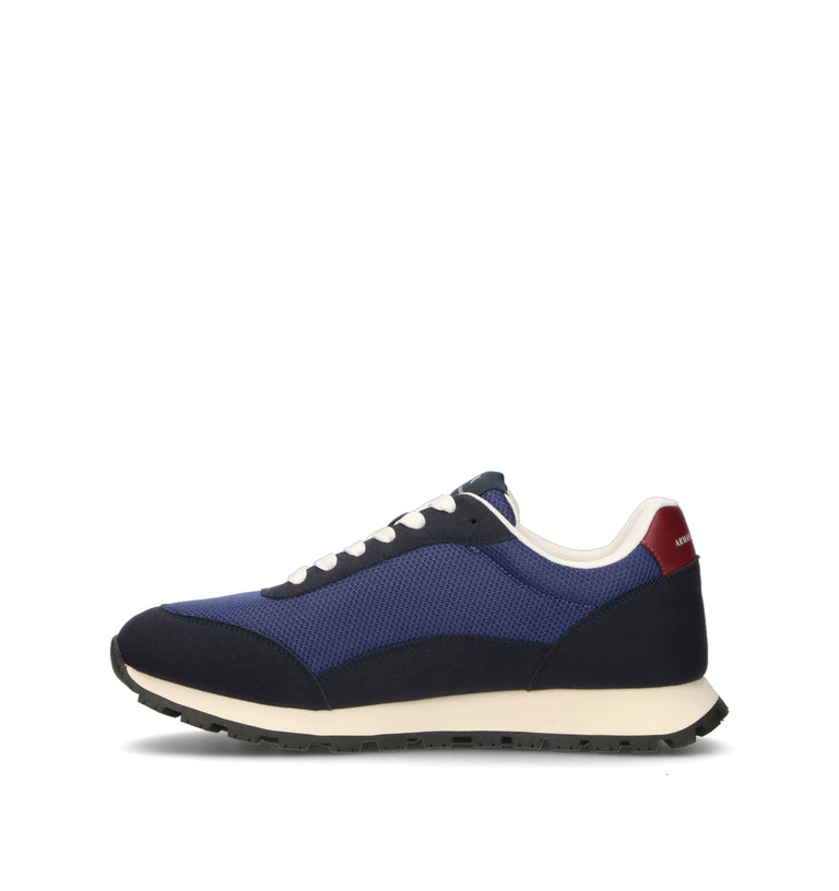 ARMANI EXCHANGE Sneaker uomo blu/bordeaux
