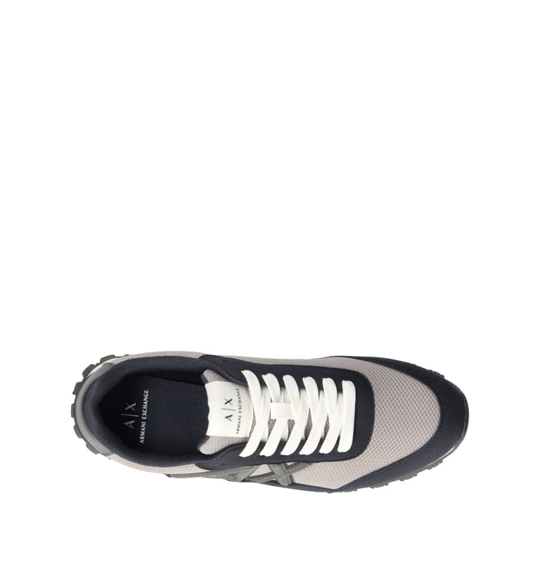 ARMANI EXCHANGE Sneaker uomo blu/grigia
