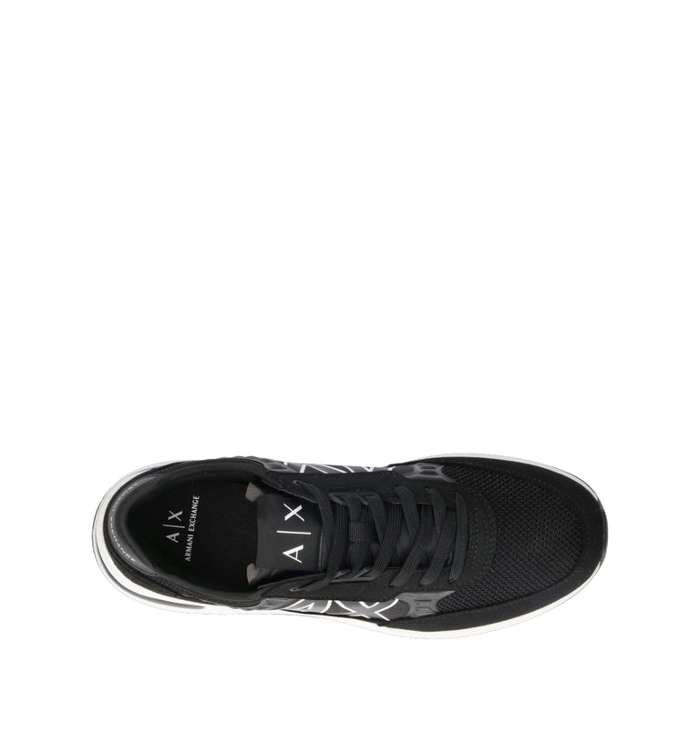 ARMANI EXCHANGE Sneaker uomo nera/bianca