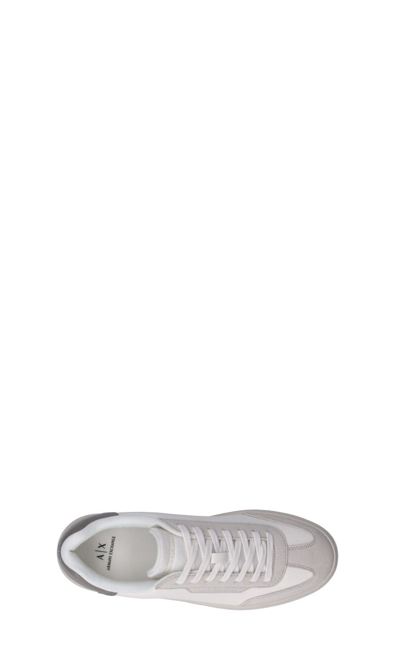 ARMANI EXCHANGE Sneaker uomo bianca in pelle