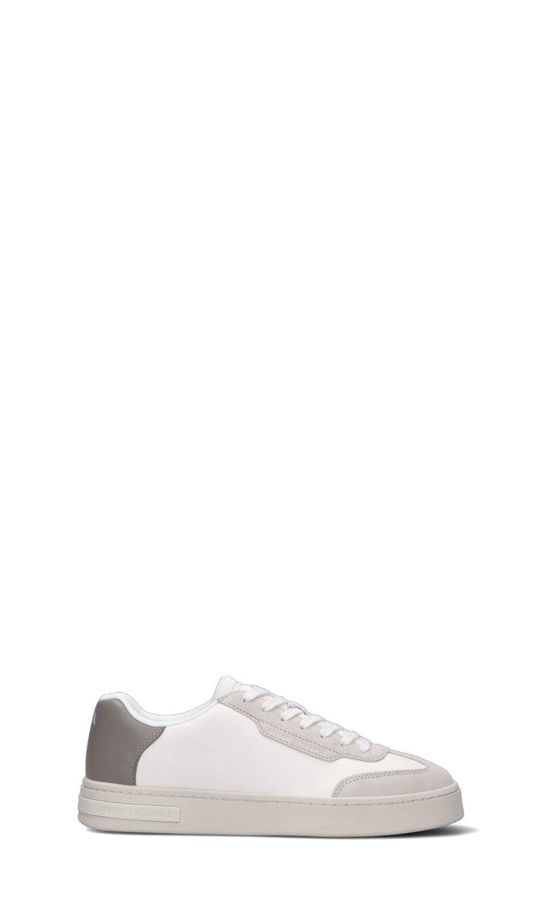ARMANI EXCHANGE Sneaker uomo bianca in pelle