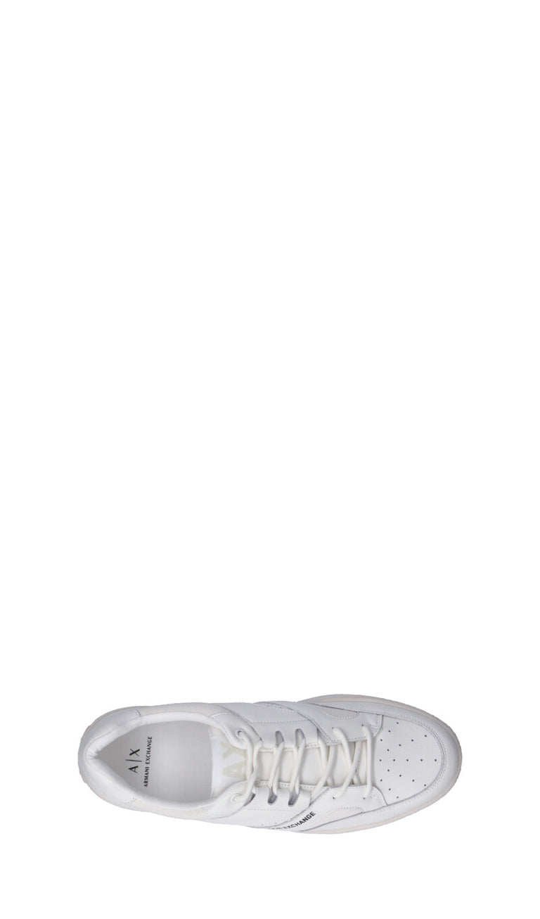 ARMANI EXCHANGE Sneaker uomo bianca in pelle