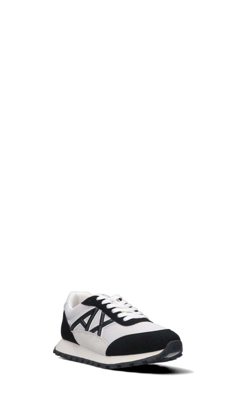 ARMANI EXCHANGE Sneaker uomo bianca/nera