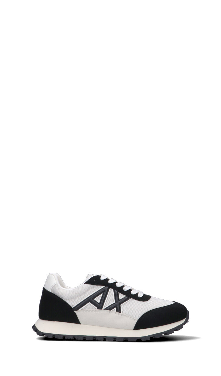 ARMANI EXCHANGE Sneaker uomo bianca/nera