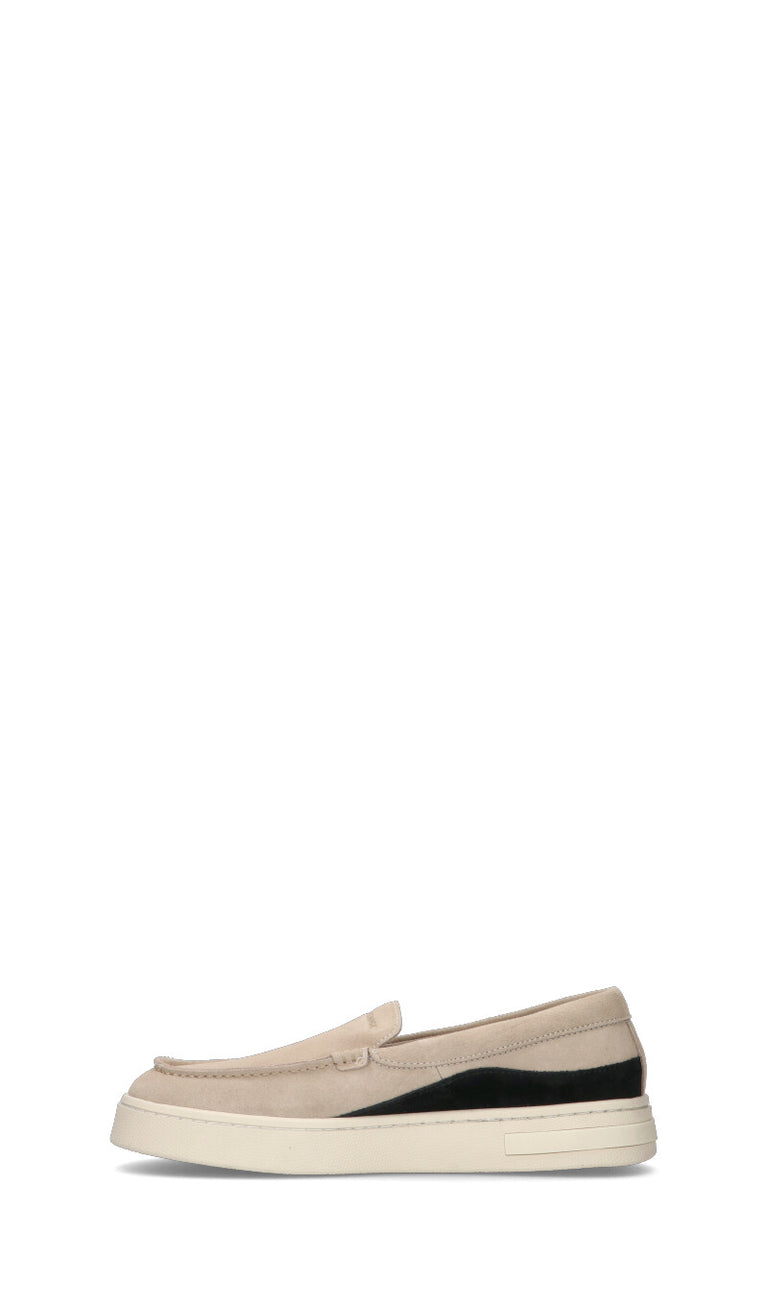 ARMANI EXCHANGE Mocassino uomo grigio in suede