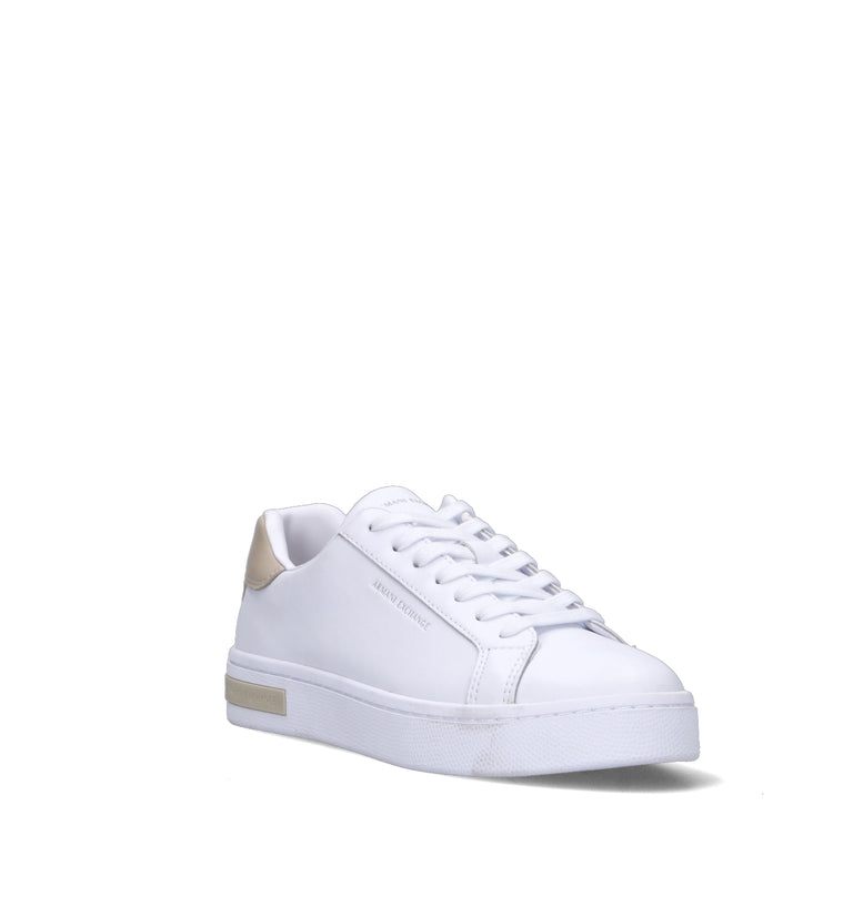 ARMANI EXCHANGE Sneaker donna bianca/beige