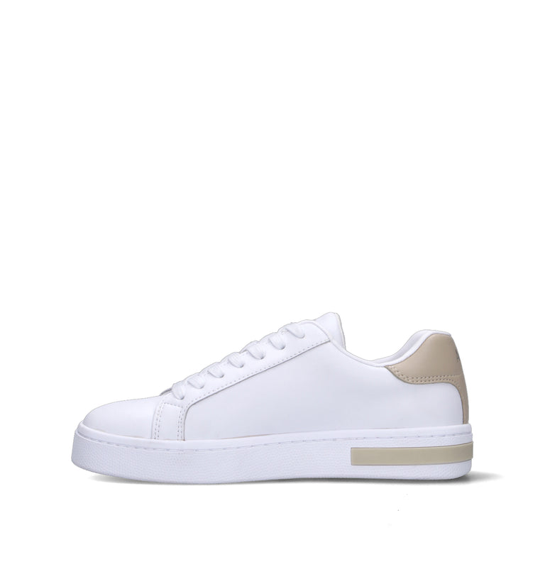 ARMANI EXCHANGE Sneaker donna bianca/beige