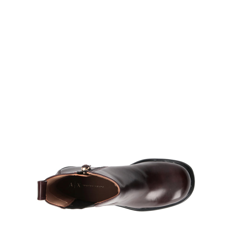 ARMANI EXCHANGE Tronchetto donna marrone