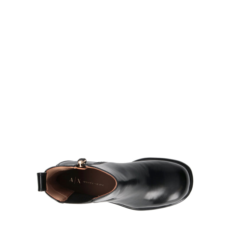 ARMANI EXCHANGE Tronchetto donna nero