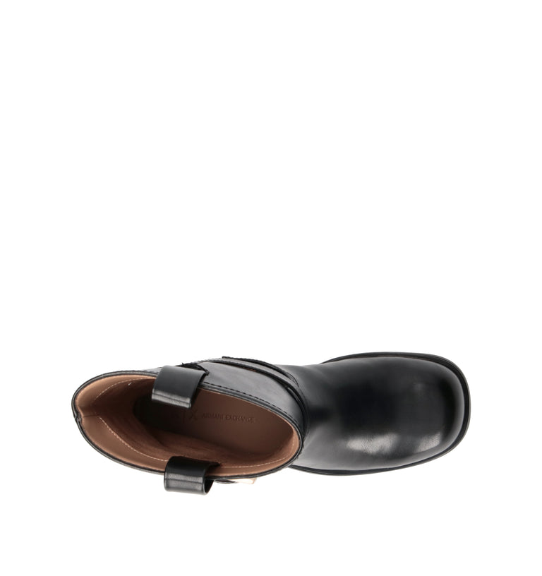 ARMANI EXCHANGE Tronchetto donna nero