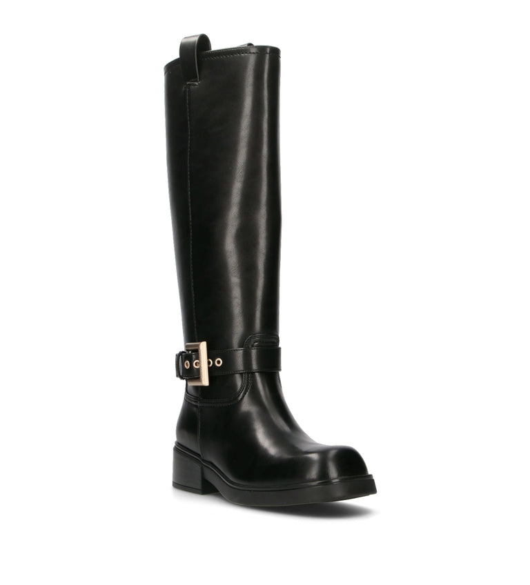 ARMANI EXCHANGE Stivale donna nera