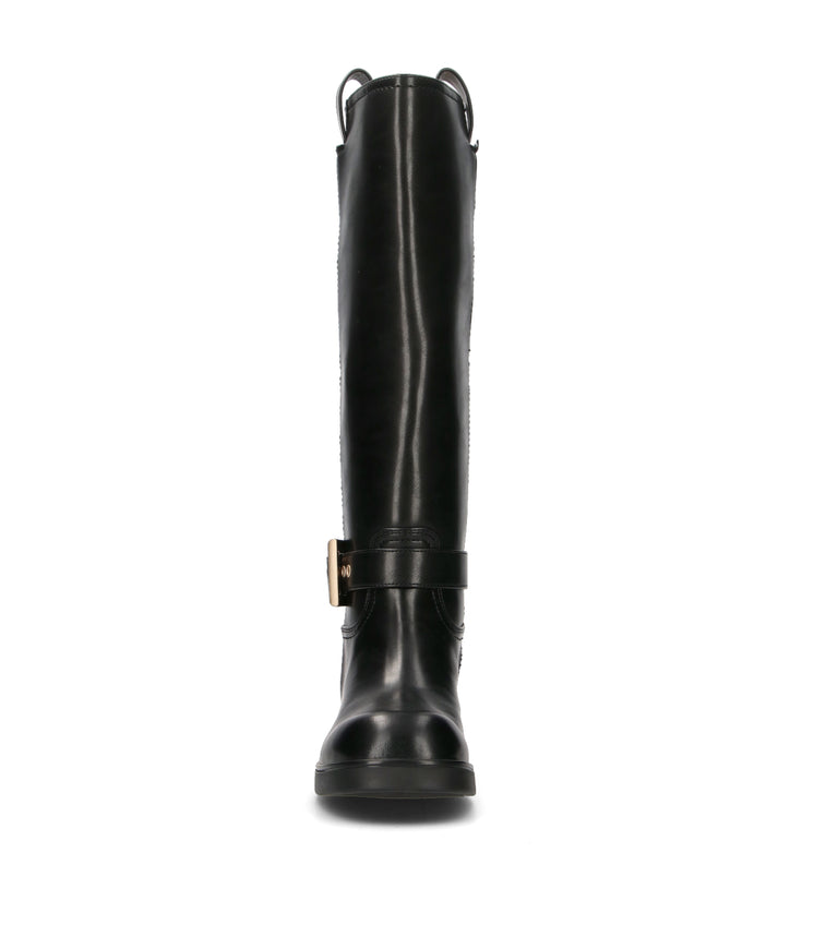 ARMANI EXCHANGE Stivale donna nera