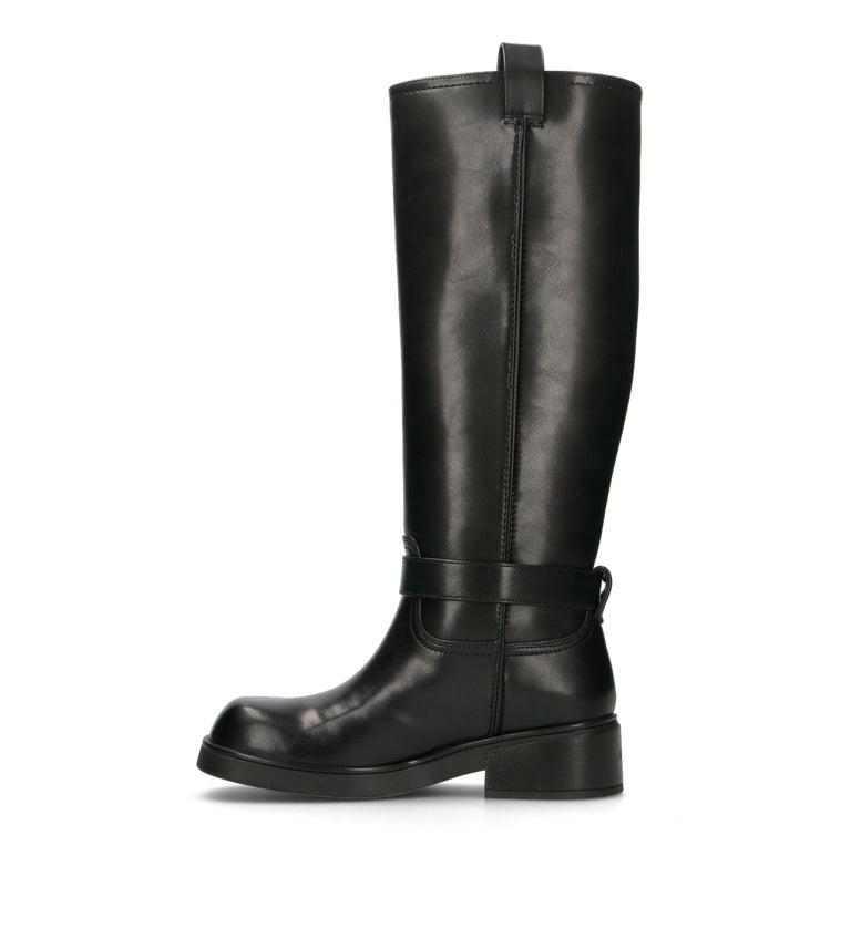 ARMANI EXCHANGE Stivale donna nera