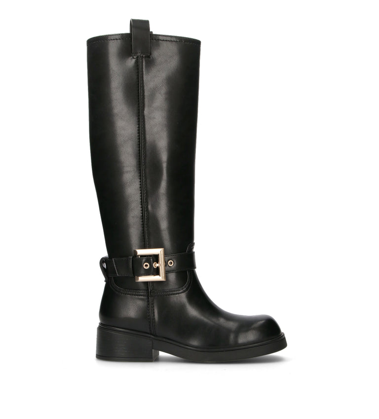 ARMANI EXCHANGE Stivale donna nera
