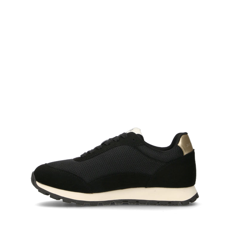 ARMANI EXCHANGE Sneaker donna nera/oro