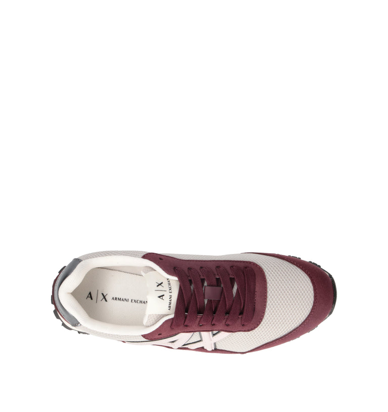 ARMANI EXCHANGE Sneaker donna bordeaux