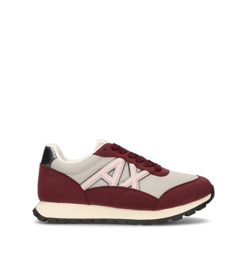ARMANI EXCHANGE Sneaker donna bordeaux