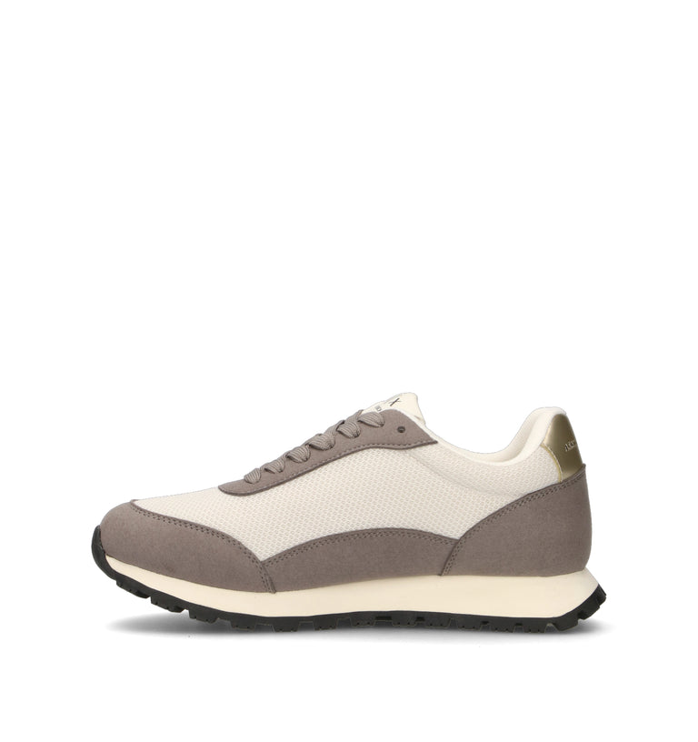 ARMANI EXCHANGE Sneaker donna bianca/taupe