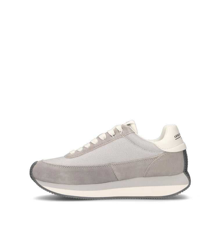 ARMANI EXCHANGE Sneaker donna grigia/argento