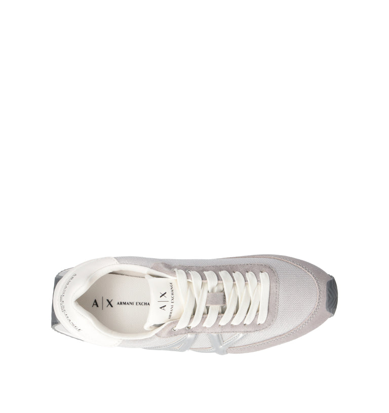 ARMANI EXCHANGE Sneaker donna grigia/argento
