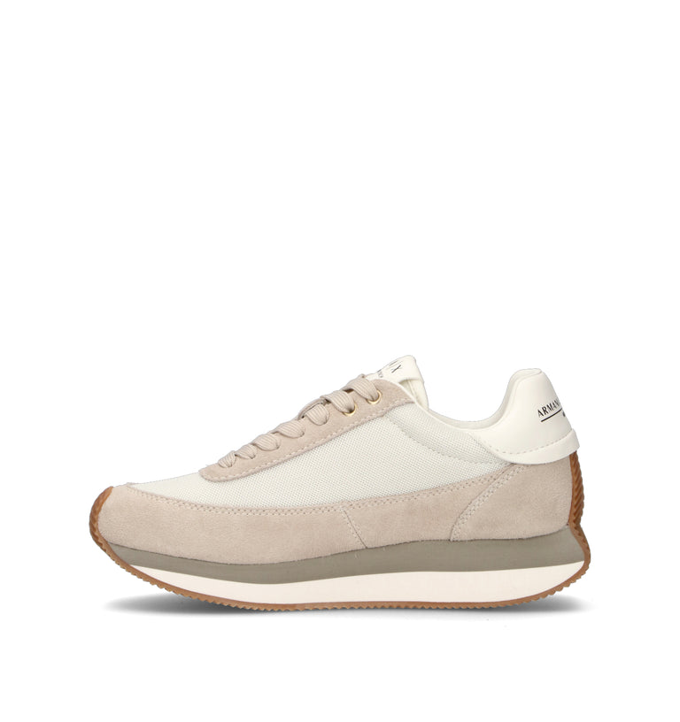 ARMANI EXCHANGE Sneaker donna beige